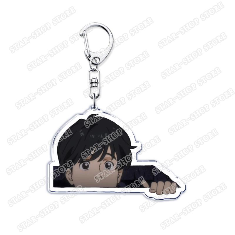 Popular Anime Banana Keychains for Accessories Jewelry BL Ash Lynx Eiji Okumura Yellow Keyrings Fans Friends Gifts
