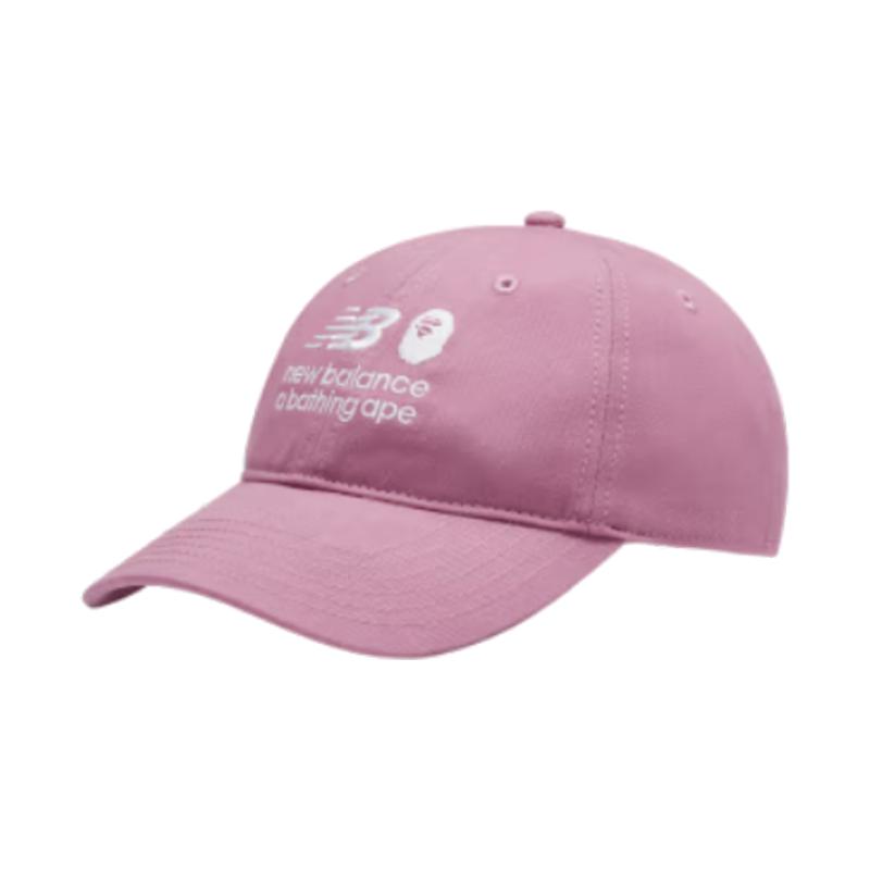 

Bape X New Balance Панельная кепка New Balance BPCP0000RD F розовый