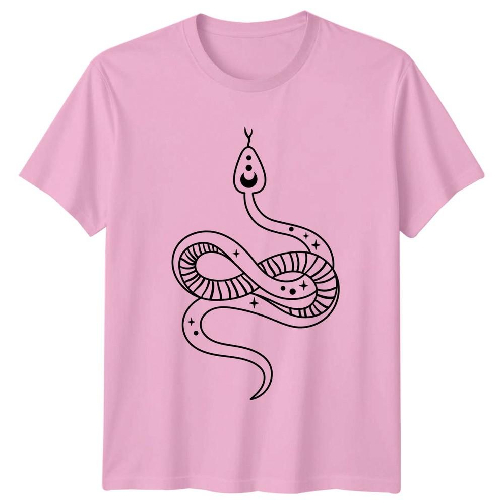 Mystical Serpent Celestial Creature Bohemian TShirt Celestial Serpent