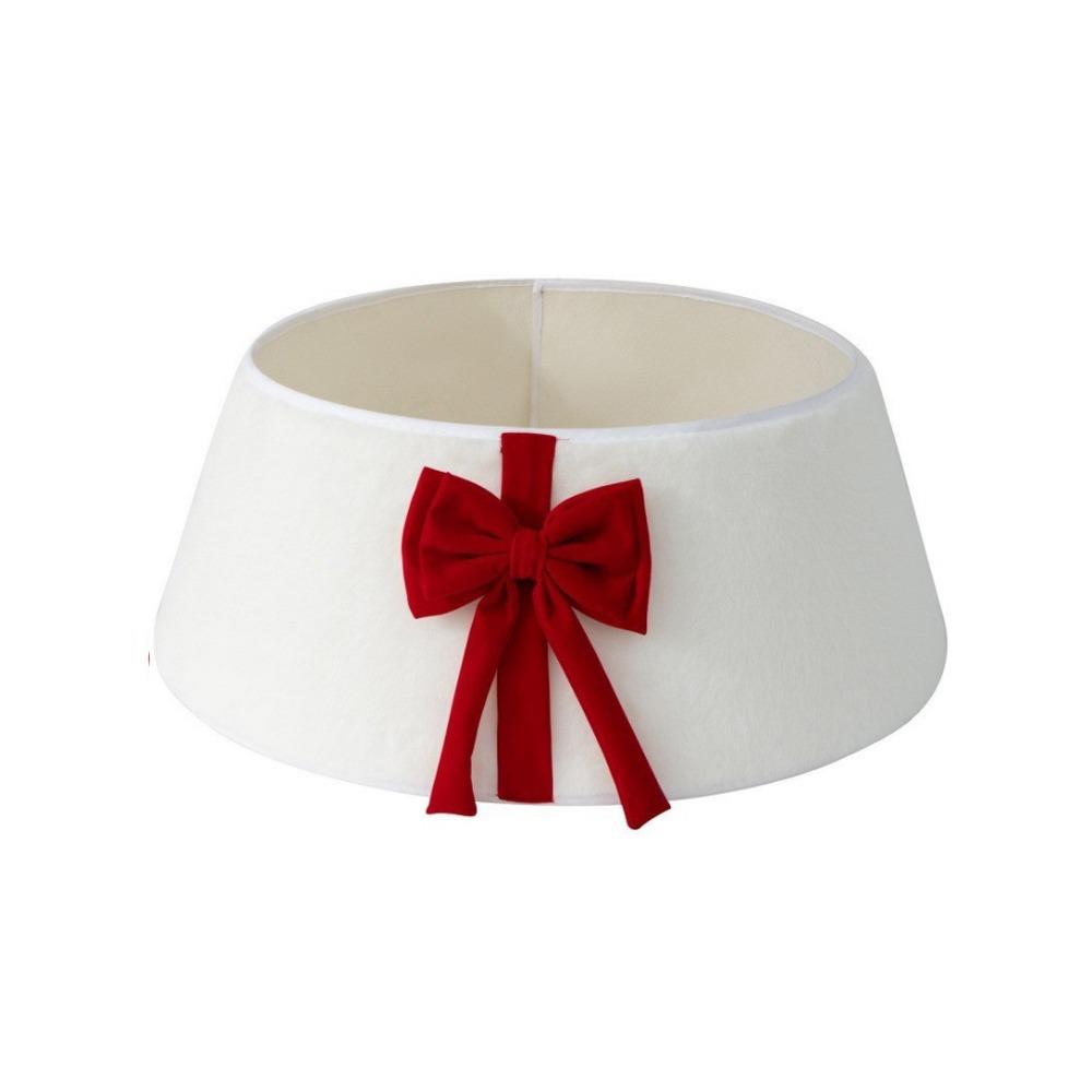 Plush Christmas Tree Base Cover Decorative Xmas Tree Surround Collar Festival Decor