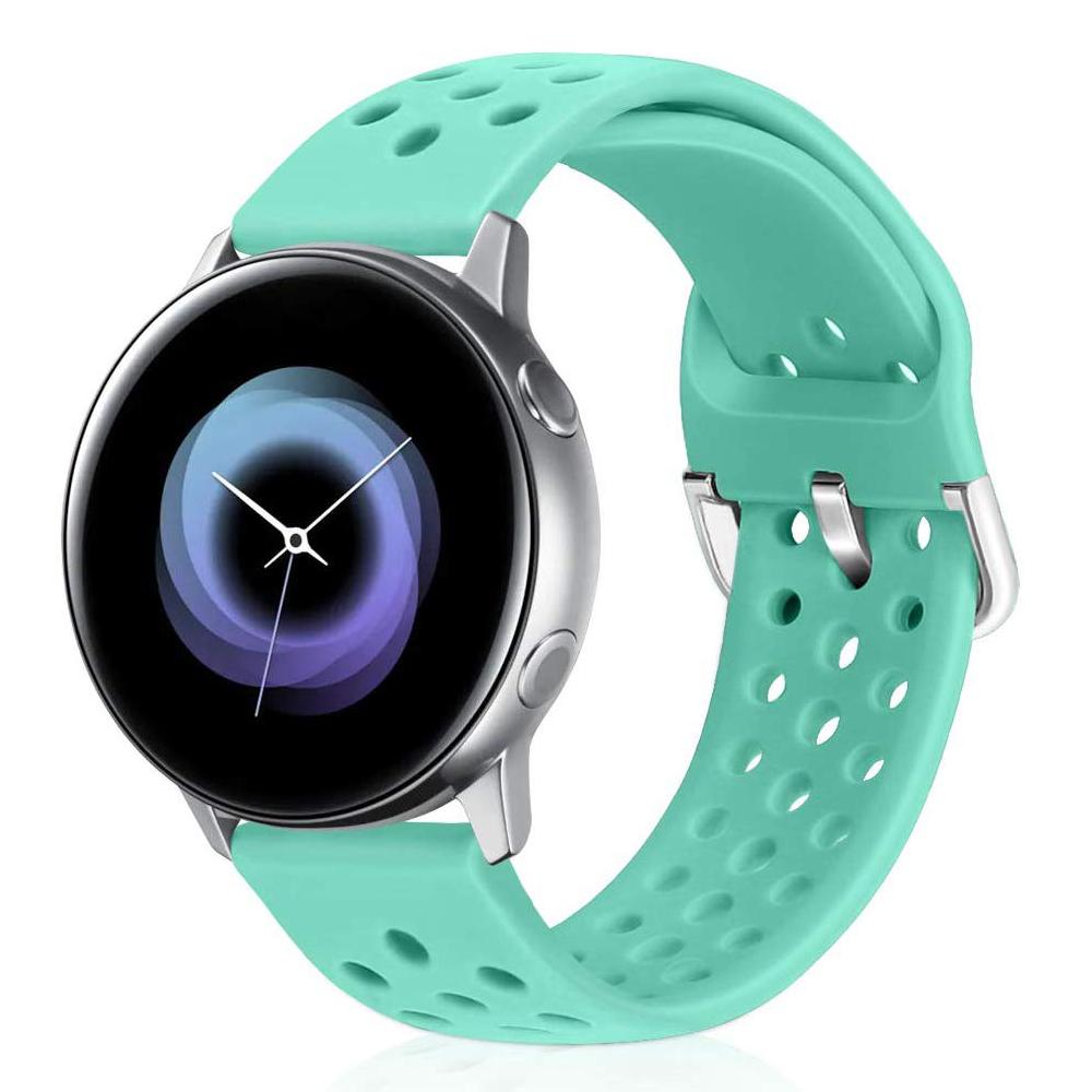 20mm 22mm Silicone Strap For Samsung Galaxy Watch 6/5/4/3/Huawei Watch 4/3/GT2 Sports Bracelet Wristband Amazfit GTR/GTS 4 Band