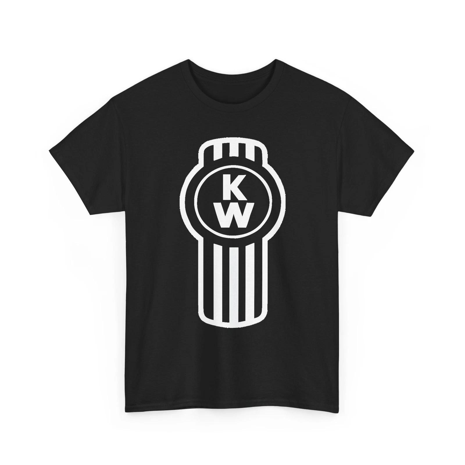 Semi Truck Trucker Logo Driver Unisex Heavy Cotton TShirt S