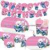 In-Stock Lilo & Stitch Angel Theme Kids' Birthday Party Paper Plate Set