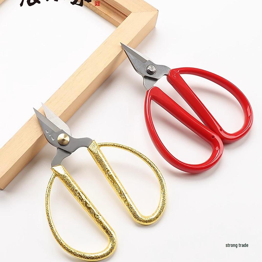 Stainless Steel Alloy Groove Pointed Nail Scissors for Manicure and Toenails