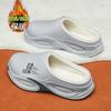 Cotton Slippers Winter Fleece Warm Cotton Shoes Teenager Waterproof and Non-slip Plus Size Slippers