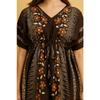 Bloemenprint Dames Kaftan Jurk Indiase Mooie Dagelijkse Slaapkleding Nachtjapon