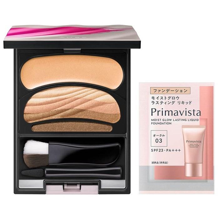 [AUBE] Brush-On Eyeshadow N SC02 See-Through Beige + Bonus