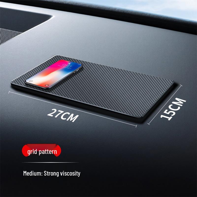 Anti-Slip Dashboard Mat: Multifunctional Car Storage & Interior Ornament