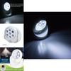 Human Body Sensor Night Light With 360 Degree Rotation For Hallway And Home Use