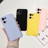 For Oppo Reno7 Case CPH2363 Liquid Silicone Soft Protective Shell Cover For Oppo Reno7 4G Reno 7 Cases 6.43" Phone Fundas