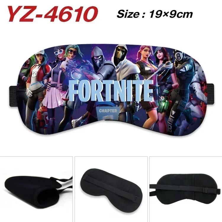 Маска для сну Fortnite Дихаюча Захист для очей Мультяшний принт Затінення Накладка на очі Маска для сну Подарунки