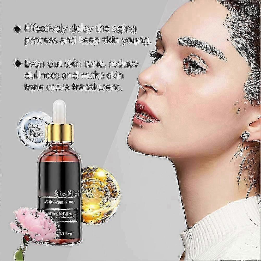 Botoxin Bliss Elixir Anti-Aging Serum, 30ml Anti-Aging Firming Serum, Reduce Fine Lines and Wrinkles New Arrival S03