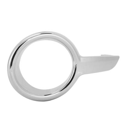 Fog Light Cover Chrome Plating High Strength ABS Plastic Front Bumper Fog Lamp Bezel for 208 2012‑2018