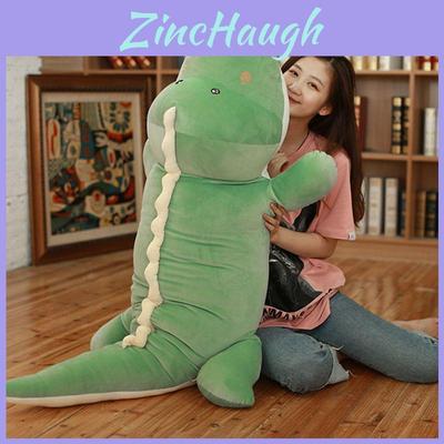 Soft And Cuddly Dinosaur Plushie Pillow Perfect For Girls And Home Decoration