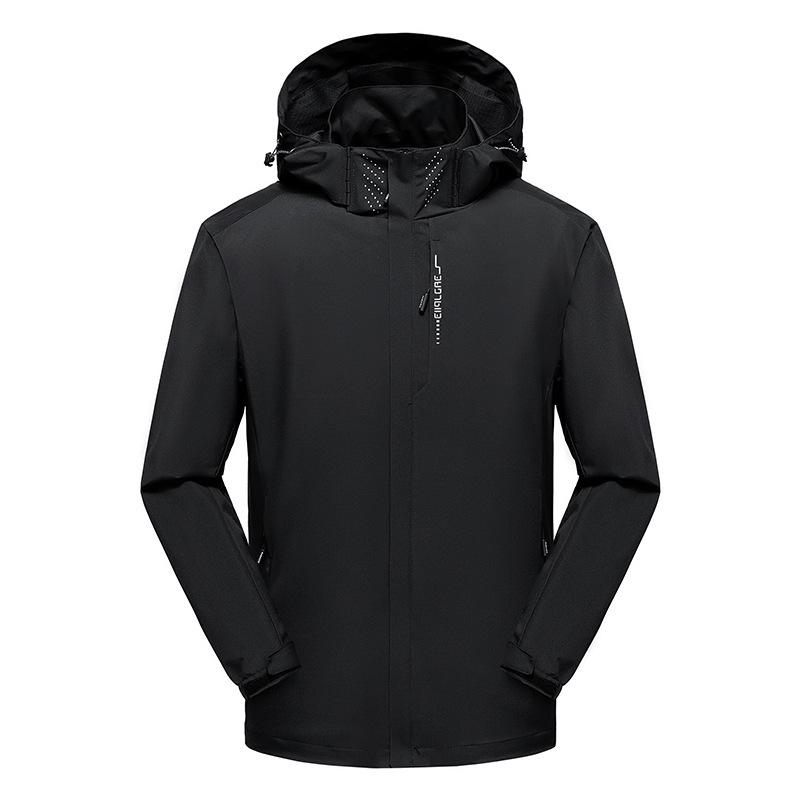 Jackets Men's and Women's Spring and Autumn Thin Windproof Jackets Outdoor Sports Mountaineering Jackets Three-in-one Jackets