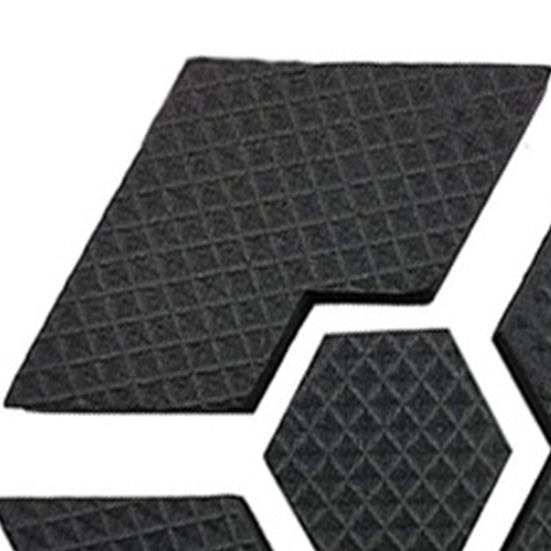 Flower Pot Feet Risers Hexagon Invisible Plant Pot Foot Mats Non-Slip Gardening Pads Planter Feet Risers for Indoor Outdoor Planters Garden Flower