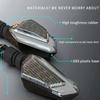 2PCS Motorcycle LED Turn Signal Lights Left Right Signal Lamp 22LED Winker Assy Indicators Blinkers For Kawasaki Yamaha Honda