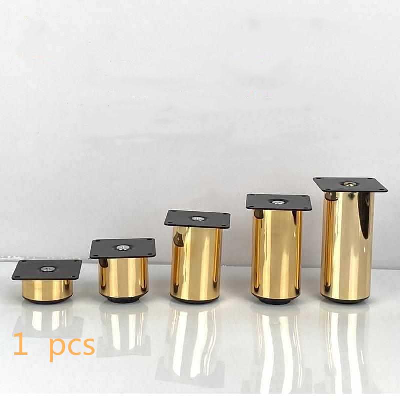 

Круглая регулируемая опорная ножка из нержавеющей стали, фурнитура, стол, кровать, мебельные ножки, ножка для шкафа, обустройство дома, диван, ножка