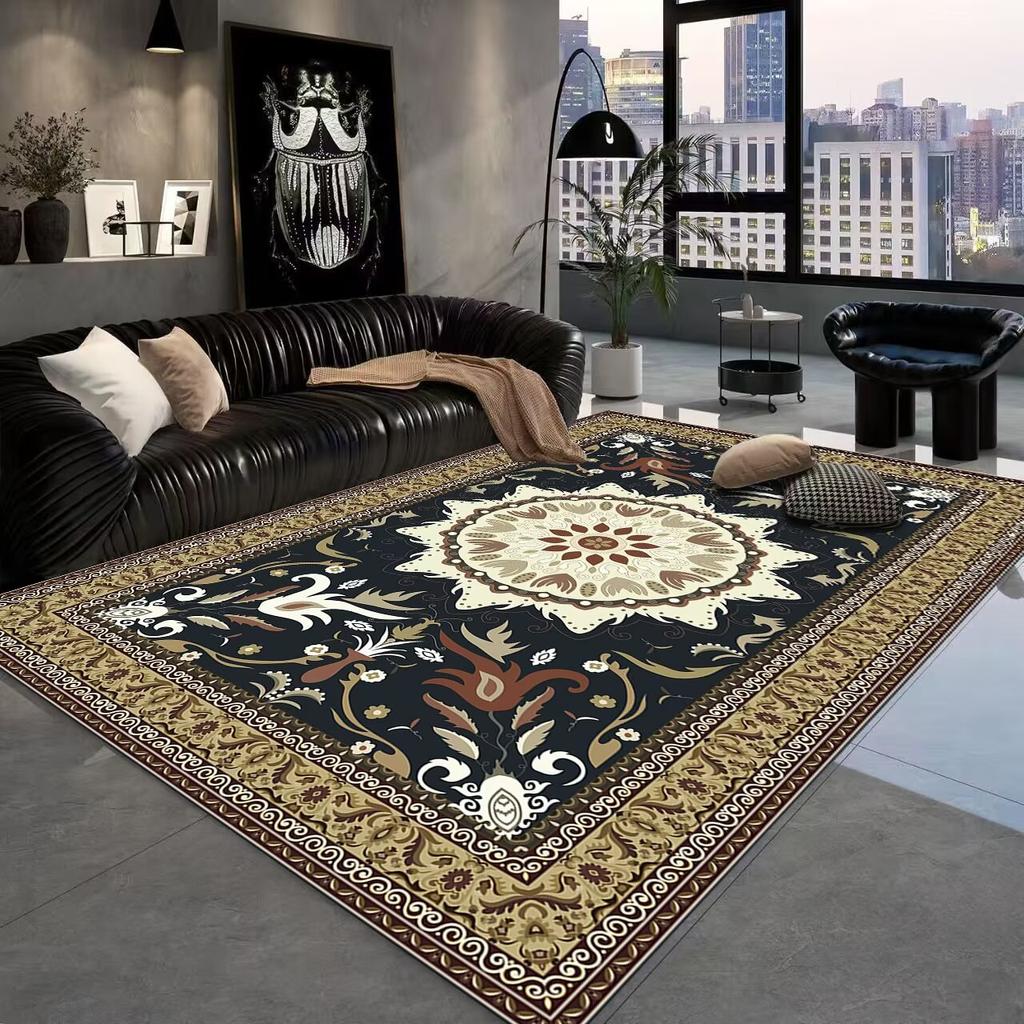 Amerykańskie Dywany Perskie do Salonu Dekoracja Dużej Powierzchni Dywaniki Obszarowe pod Sofę Sypialnia Szatnia Antypoślizgowa Mata Podłogowa Miękkie Zmywalne