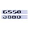 Emblema Distintivo Lettere 3D Cromo Nero per Bagagliaio Auto Per Mercedes-Benz G350 G500 G550 G700 G800 G880 G900 Accessori WX4