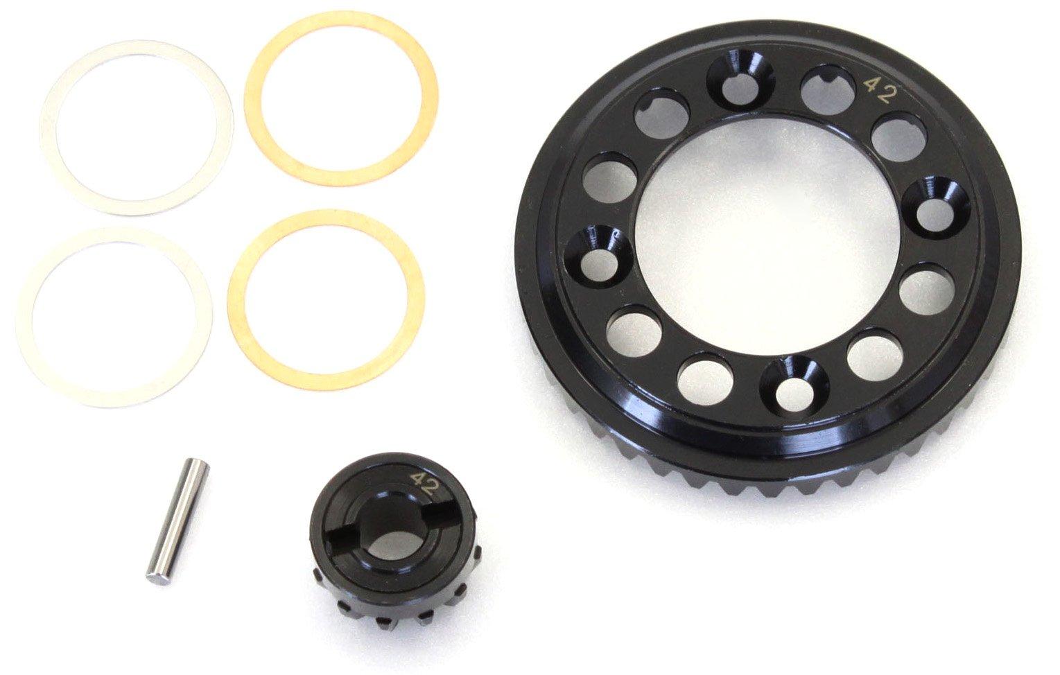 

Kyosho Steel Bevel Gear Set Radio Control Parts (12-42T/D Series) TRW165-42