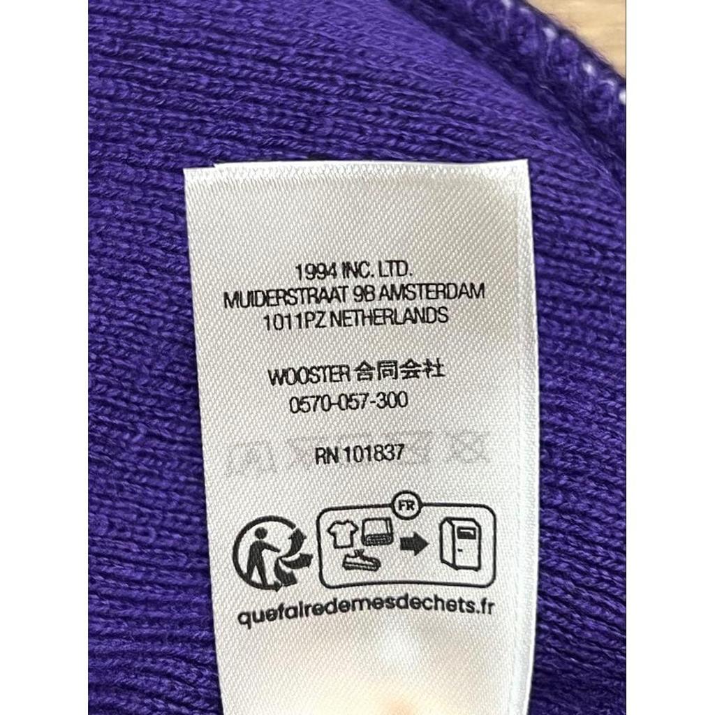 Used Supreme Big Logo Beanie Cashmere Blend Purple