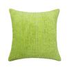 Supersoft Corduroy Cushion Cover Solid Striped Throw Pillow Covers Decorative Pillow Case for Sofa Bed Living Room Decoration