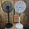 Ventilatore Elettrico a Vento Grande da 16 Pollici Portatile Senza Fili con Ricarica Solare Ventilatore da Pavimento Intelligente con Controllo Touch