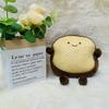 Cute Bread Plush Toy Stuffed Animal, Comforting Doll for Kids, Soft Birthday Gift