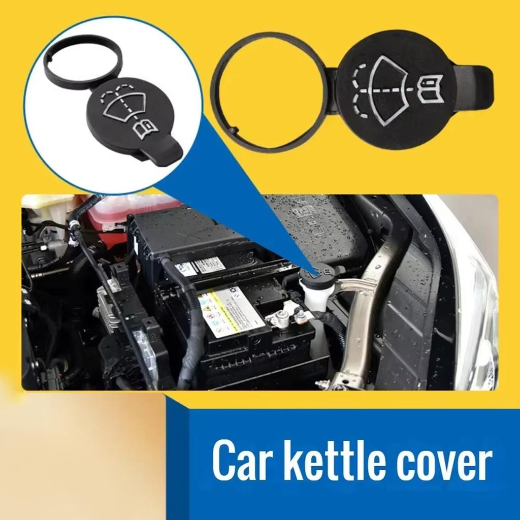 Plastic Windshield Washer Reservoir Cap Replacement Windshield Washer Tank Lid Vehicle Accessories for Buick GL8
