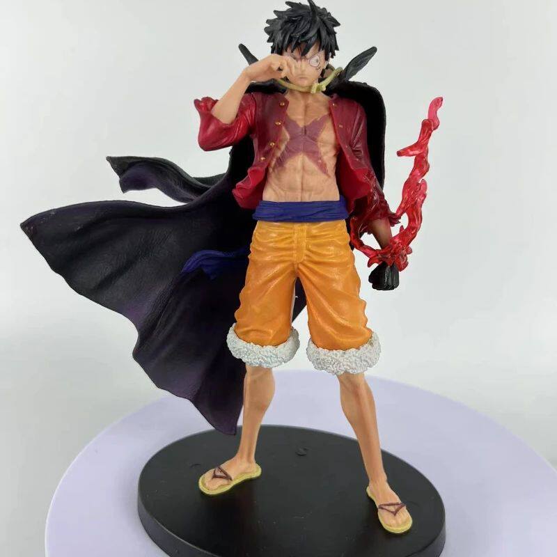 Anime One Piece Monkey D Luffy Action Figures Pvc Static Statue Model Doll Collection Toy Fans Gift Creativity Desktop Ornament