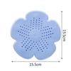 Flower Shape Kitchen Sink Drain Silicone Hair Catcher Bathroom Stopper Strainers Shower Cover Basin Sink Filters Floor Drain