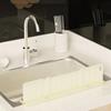 Silicone Sink Splash Guard With Waterproof And Splash-Proof Design, Drain And Storage Tray For Dishwashing And Kitchenware