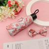 New Style Automatic Sunshade Umbrella with Fresh Floral Design, Suitable for Both Sunny and Rainy Weather, Compact and Portable Sun Protection
