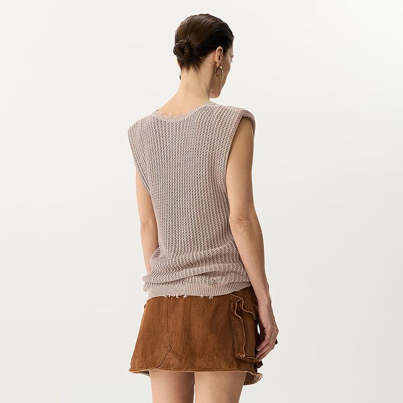 JNBY Women's Cropped Knit Tank Top