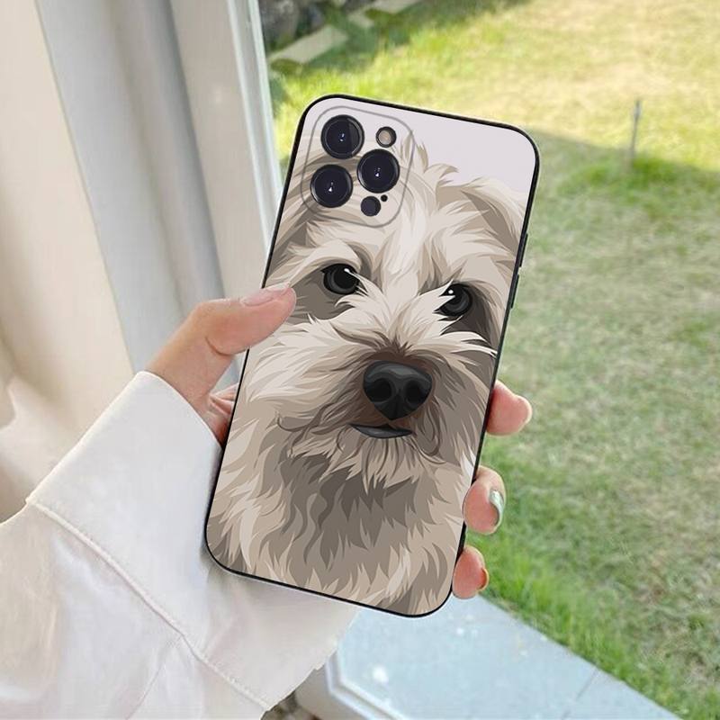 YNDFCNB Yorkshire Terrier Dog Phone Case For iPhone 6 7 8 Plus 11 12 13 14 Pro SE 2020 MAX Mini X XS XR Back Funda Cover