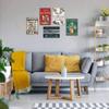 Metal Poster Wall Art, Vintage Tin Sign for Garden Living Room, Housewarming Gift