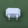 2Pcs Eu Adapter Travel Converter Adapter American China Us To Eu Plug Euro Plug Electrical Adapter Ac Electrical Socket