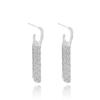 Golden Tassel Earrings for Women's 2024 New Summer Light Luxury Earrings