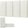 VEVOR 4 Peças de Painéis Acústicos, 2 Polegadas de Espessura 23,6 x 11,8 Polegadas Painéis Absorventes de Som de Fibra de Vidro, Placas de Parede à Prova de Som Autoadesivas, para Estúdios