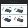0.5 Inch OLED Digital Voltmeter 0-30V 2 Wire Smallest Panel Voltage Meter for Battery Monitor LED Display DIY Electronics