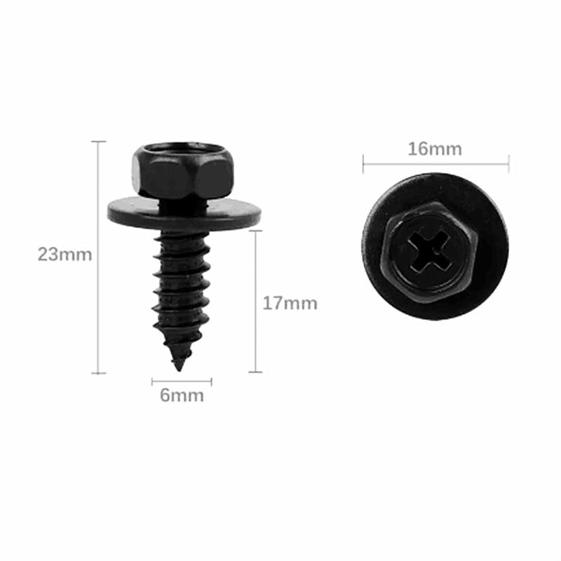 Phillips Self-Tapping Screw for Toyota Mudguard Liner Bolt Retainer Cover (90159-60498)