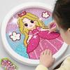 Diamond Sticker Art - Stick-on Diamond Painting Toy for Little Girls Children's DIY Craft - 2025 Diamond Sticker Art New Educati