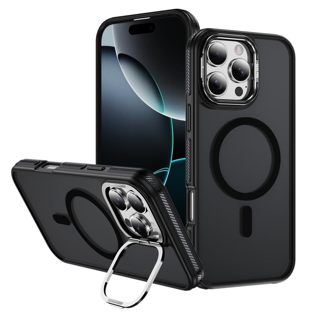 Hot Selling for IPhone16E Phone Case 2-in-1 Skin Feel for Apple 16 Stand Magnetic Phone Protective Case