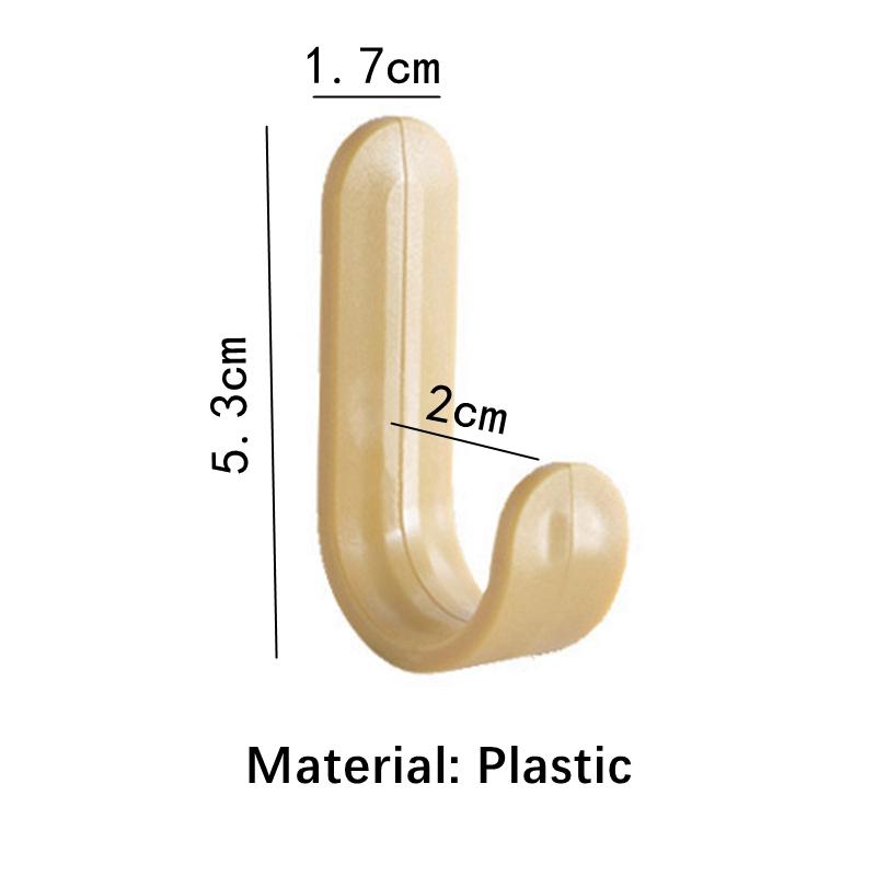 3Pcs Mehrzweck Wand Organizer Haken Hinter-tür Schlüssel Kleiderbügel Haken Bad Robe Handtuch Halter Rack Küche Hardware regal Haken