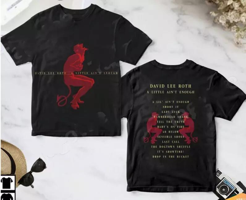 David Lee Roth A Little Ain t Enough Album Cover AOP 3D T-shirt XL