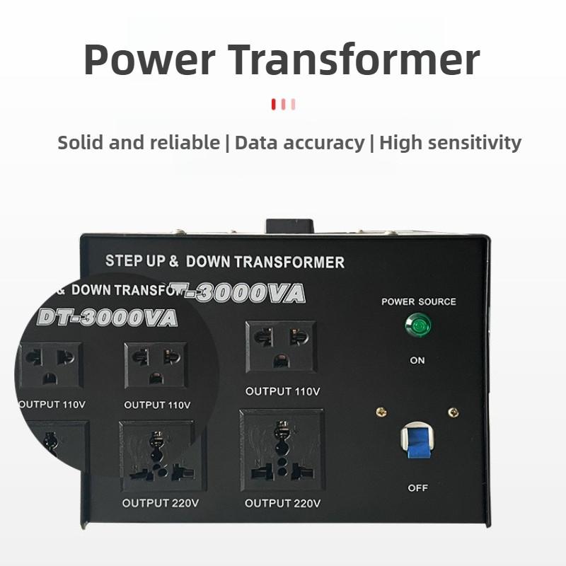 100W-500W Portable Home Appliance Step Up & Down Transformer High Precision 110V To 220V Power Interconversion Transformer