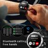 1.6"400*400 HD Duży Ekran Wodoodporny Smartwatch Męski 600 mAh Duża Bateria Monitor Fitness Połączenia Bluetooth Męski Smartwatch