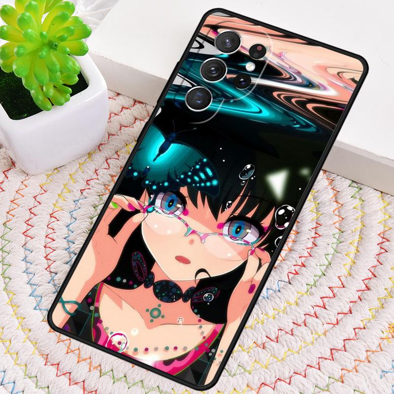 Cute Girl Glitch Animation Phone Case for Samsung Galaxy Note 10 Pro S26 Ultra S23 S24 FE S25 S21 S22 PLUS Shockproof Cove