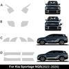 TPU Paint Protection Film for KIA Sportage NQ5 2022-2024, 8.5mil Clear Self-Healing PPF Kit, Door Triangle & Headlight Protective Film with Tools